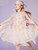 In Stock:Ship in 48 Hours Pink Tulle Flower Girl Dress 2020