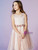 In Stock:Ship in 48 Hours Pink Tulle 3D Appliques Knee Length Flower Girl Dress 2020