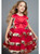 In Stock:Ship in 48 Hours Red Tulle Sequins Flower Girl Dress 2020