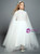 In Stock:Ship in 48 Hours Wite Tulle Embroidery Flower Girl Dress 2020