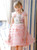 In Stock:Ship in 48 Hours Pink Tulle Embrodiery Flower Girl Dress 2020