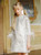 In Stock:Ship in 48 Hours Beige Yellow Half Sleeve Flower Girl Dress With Feather 2020