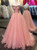 Colorful Beading Sweetheart Puffy Organza Prom Dresses Long