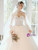 100% Custom Made White Ball Gown Tulle Sweetheart Beding Sequins Wedding Dress 