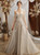 With 1000s Of A-Line Gray Tulle Halter Backless Appliqeus Wedding Dress