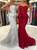 Find The Perfect Shade Of Burgundy Mermaid Sweetheart Sleeveless Lace Appliques Prom Dress