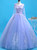 Never Miss Out On Purple Ball Gown Tulle Backless Lace Appliques Quinceanera Dress