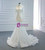 Shops Around The World White Mermaid Tulle Long Sleeve High Neck Baeading Wedding Dress