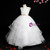 Enjoy The White Ball Gown Tulle Cap Sleeve Appliques Flower Girl Dress
