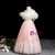 We Specialize In Custom Made A-Line Pink Tulle Lace Floor Length Flower Girl Dress