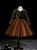 Buy The Newest Brown Tulle Sequins Long Sleeve V-neck Flower Girl Dress