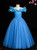 You Are Sure To Find The Perfect Blue Ball Gown Tulle Off ther Shoulder Butterfly Flower Girl Dress