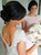Cap Sleeves Bridesmaid Dress Mermaid Bridesmaid Dress Pink Bateau