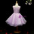 To Choose From A-line Purple Tulle Appliques Knee Length Flower Girl Dress