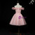 Buy More, Save More Pink Tulle Lace Off the Shoulder Appliques Flower Girl Dress