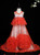 Browse Our Lovely Red Tulle Tiers Scoop Sleeveless Appliques Flower Girl Dress