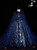 Shop For Cute Navy Blue Ball Gown Tulle Sequins Flower Girl Dress With Feather Shawl