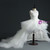 Find The Perfect White Ball Gown Tulle Hi Lo Appliques Beading Flower Girl Dress