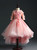 Find The Perfect Shade Of Pink Ball Gown Hi Lo Tulle Short Sleeve Appliques Flower Girl Dress