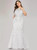 Find The Perfect Shade Of Plus Size White Mermaid Tulle Short Sleeve Sequins Prom Dress