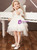 Check Out Entire Collection White Ball Gown Tulle Hi Lo Beading Flower Girl Dress