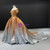 Find The Perfect Shade Of Gold And Silver Ball Gown Sequins Off the Shoulder Flower Girl Dress With Train