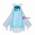 Purchase Your Favorite Sky Blue Tulle Sequins Cap Sleeve Long Flower Girl Dress