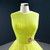 The Worldwide Shipping Online Store Yellow Ball Gown Tulle Pleata Tiers Floor Length Prom Dress