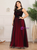 You Are Sure To Find The Perfect Burgundy Tulle Lace Sleeveless Plus Size Prom Dress
