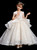 Purchase Your Favorite Champagen Ball Gown Tulle Lace Off the Shoulder Appliques Flower Girl Dress