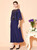 You Are Sure To Find The Perfect Navy Blue Chiffon Sequins Ankle Length Mother Of The Bride Dress