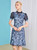 Come In All Styles And Colors A-Line Blue Sequins Short Sleeve Mother Of The Bride Dress