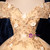 With 28 Colors Available. Champagne Ball Gown Tulle Appliques Off the Shoulder Quinceanera Dress