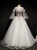 Purchase Your Favorite Gray Ball Gown Tulle Short Sleeve Appliques Quinceanera Dress