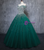 Find Your Dress For Prom! Dark Green Ball Gown Tulle Off the Shoulder Beading Sequins Quinceanera Dress