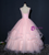 At Great Prices Pink Ball Gown Tulle Appliques Sleeveless Quinceanera Dress