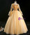 For Your Big Night Gold Ball Gown Tulle Long Sleeve Beading Quinceanera Dress