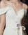 Best For You A-Line White Satin Spghetti Straps Wedding Dress Button