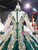 Looking For Cute And Stylish Green Ball Gown Sequins Gold Appliques High Neck Long Sleeve Wedding Dress