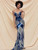 For The Very Best In Unique Or Custom. Blue Mermaid Sequins Sweetheart Long Party Dress