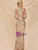 Delicate In Stock:Ship in 48 Hours Gold Mermaid High Neck Sleeveless Party Dress