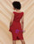 Winsome In Stock:Ship in 48 Hours Red Simple Short Party Dress