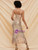 Attractive In Stock:Ship in 48 Hours Sexy Gold Sequins V-neck Party Dress With Split