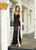 Wear a Classic Black Mermaid Sequins Spaghetti Straps Prom Dress With Split