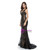 Find Plenty Of Black Mermaid Sequins V-neck Sleeveless Long Prom Dress