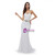 Low Price Guarantee White Mermaid Lace Sweetheart Pleats Wedding Dress With Belt