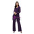 Shop Sexy Purple Chiffon 3 Piece Mother of the Bride Dress With Coat