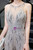 Brand New Gray Champagne Tulle Beading Sequins Party Jumpsuits 