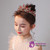 Crown Tiara Children's Princess Hair Accessories Red Tiara