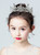 Girl Crystal Hairpin Hairband Birthday Frozen Silver Crown 